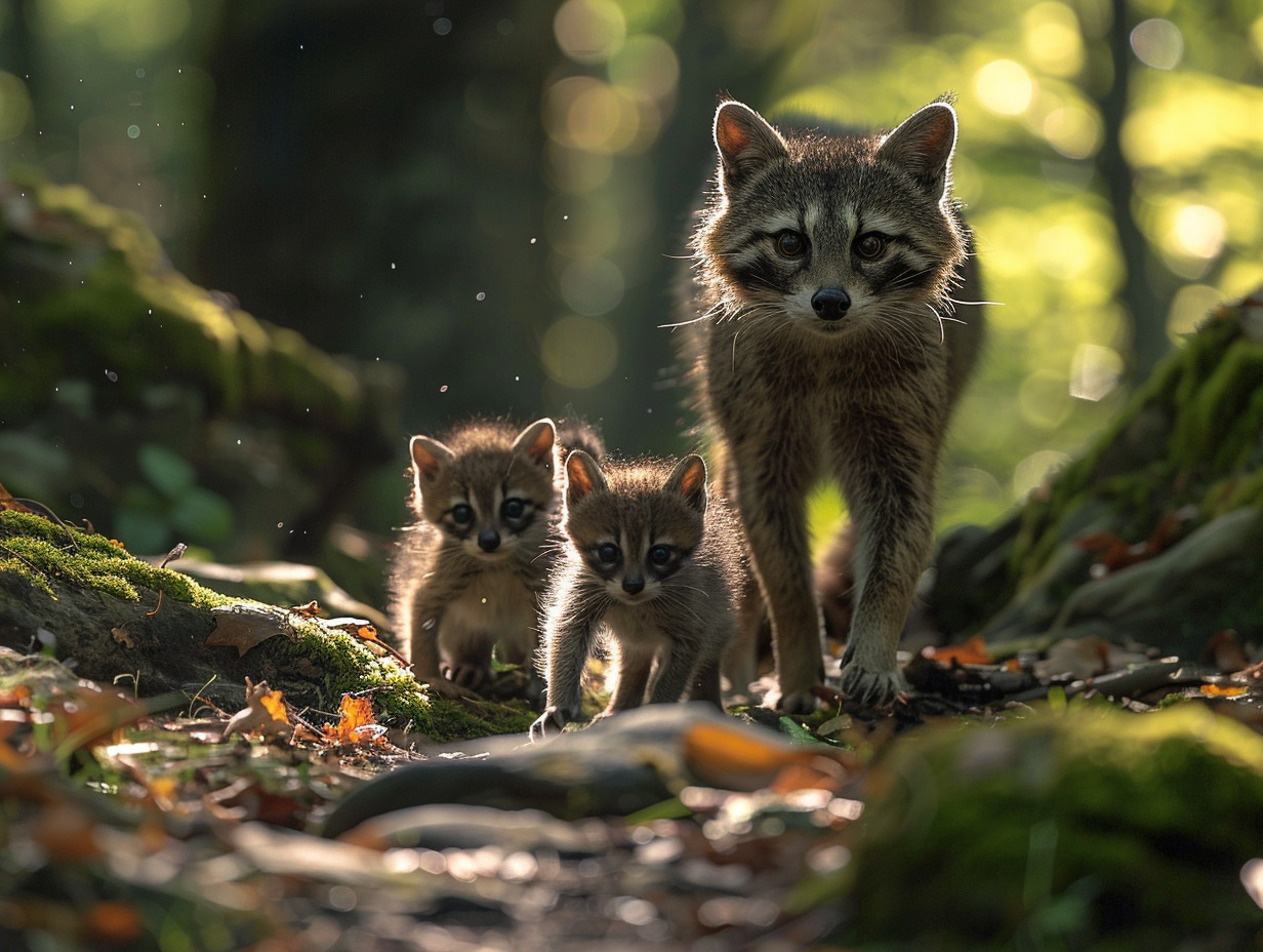 raccoons habitat