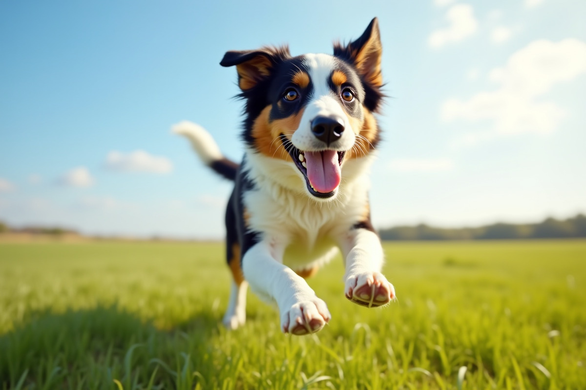 border collie croisé avec un berger australien : caractéristiques et tempérament - chien  mélange